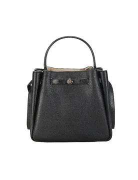 Borsa in pelle - Bucket Bag ROMY nero - Tory burch - FashionsVida
