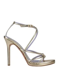 Sandalias Mujer Platino 41 Mujer