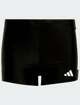 Boxer da nuoto 3-Stripes Junior 9-10A Black / White