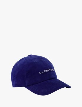 Casquette velours côtelé brodée en coton