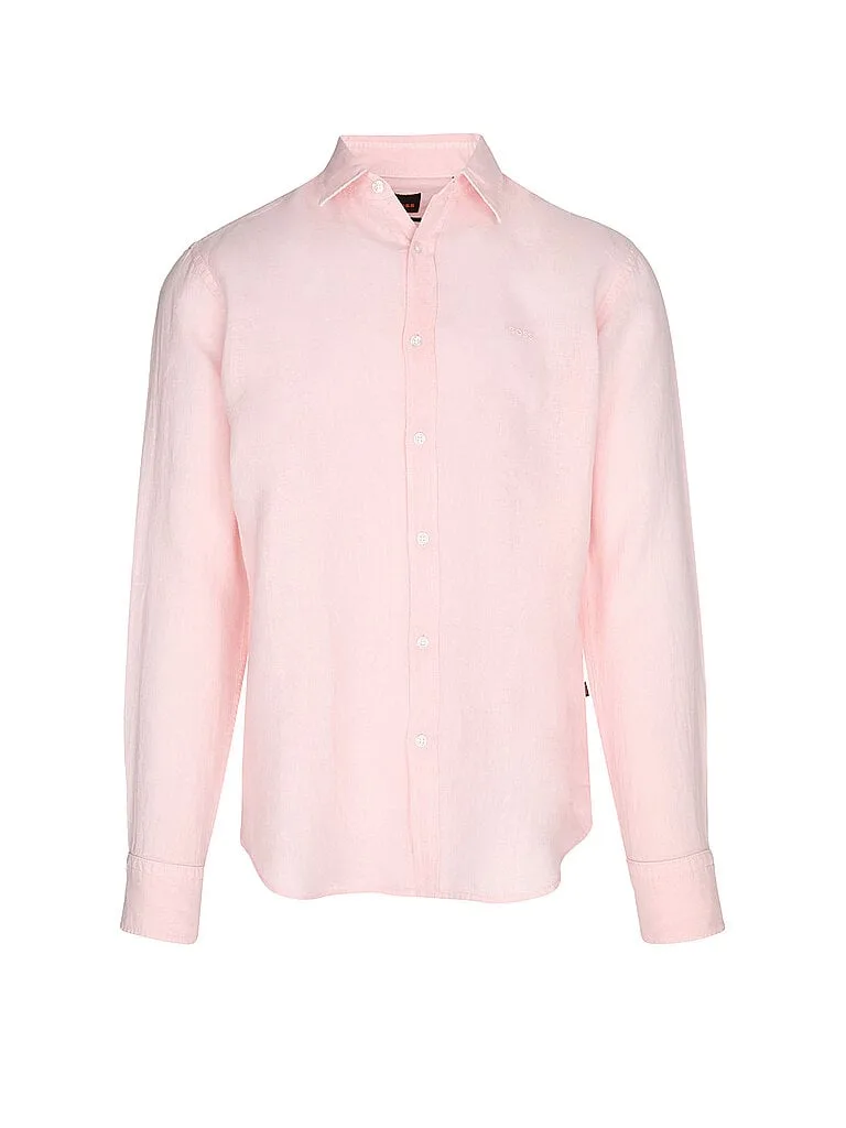 Hemd RELEGANT_6 rosa L herren - BOSS - FashionsVida