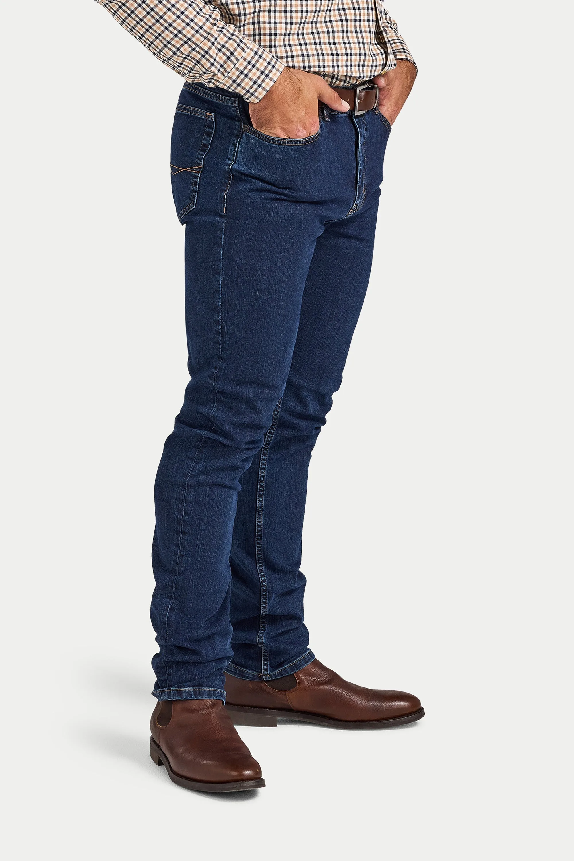 Regular Fit Mens Jeans - Raging Bull - FashionsVida