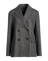 Americana Mujer Gris 34,36,40 Mujer