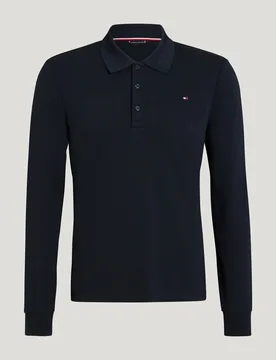 Herren Longsleeve Poloshirt ERWIN desert sky XXL - Tommy hilfiger - FashionsVida
