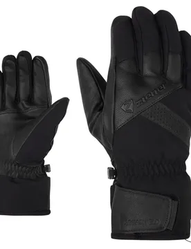 Getter-Z Herren Fingerhandschuhe, gelb 10.5