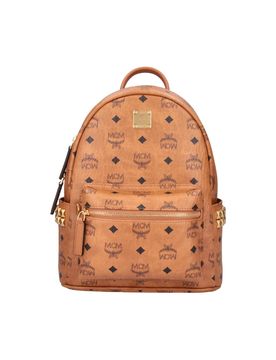 Men's Leather-Trim Crossbody Bag