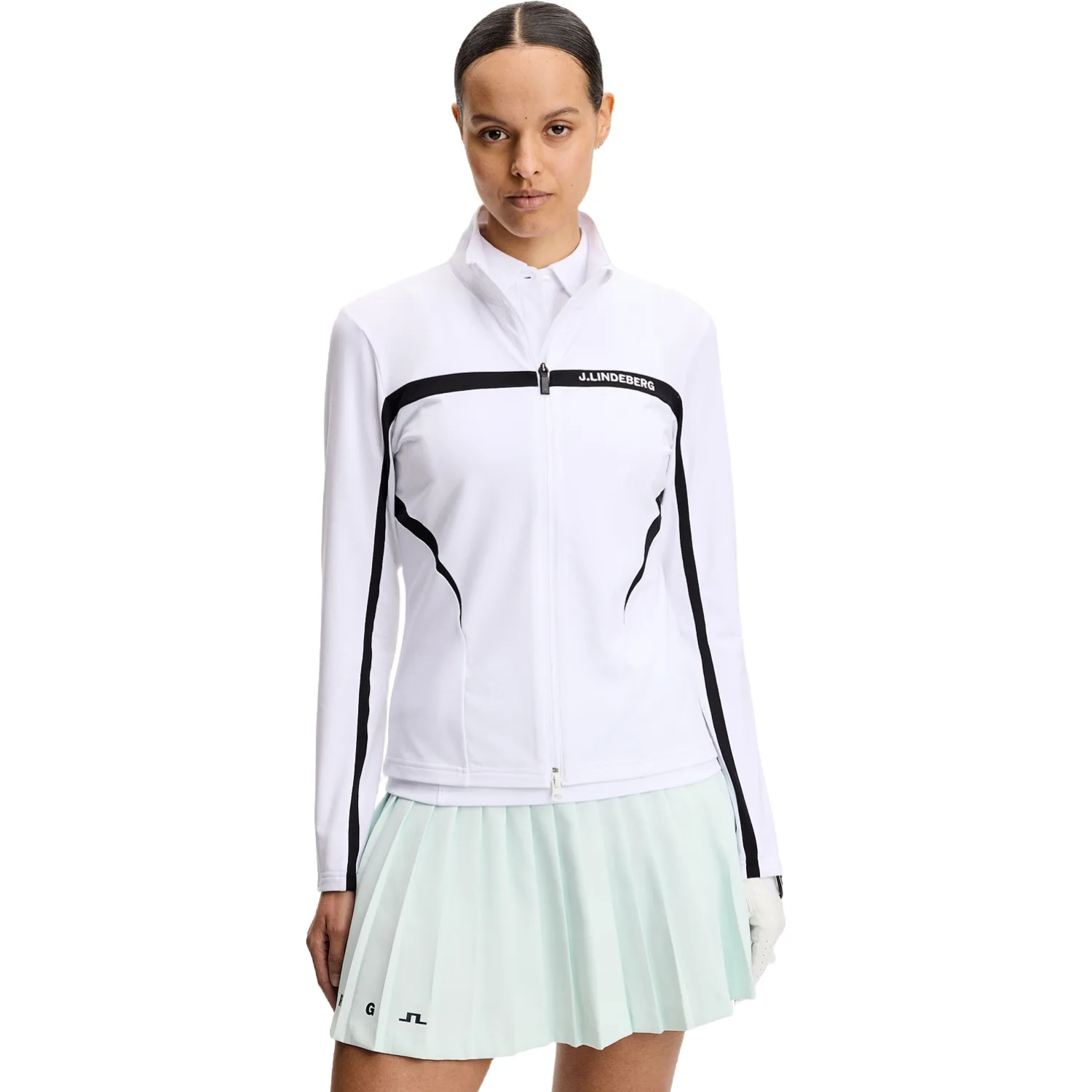 Layer Janice Full Zip, weiss s - J.lindeberg - FashionsVida
