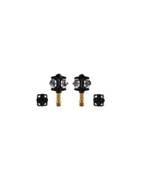 Pedali MTB PM 215 TI spd TITANIO Black Gold