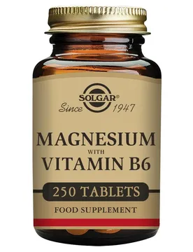 Comprimés Magnesium+vit B6 250 Unités