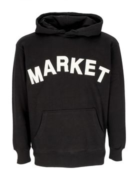 Felpa Cappuccio Uomo Community Garden Hoodie Black