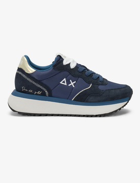 Scarpe big ally gold donna navy blue