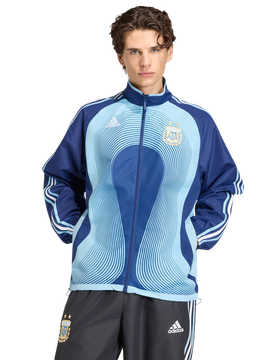 Argentina Herren Trainingsoberteile - Blau - Größe XXXL - Poly Mesh Blue XXXL