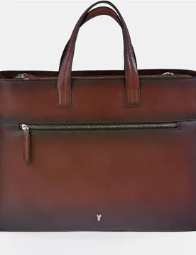 Portadocumentos de hombre en piel vegetal - Yanko - FashionsVida