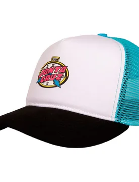 Casquette Strip Racer Runner Fresh / Blue One Size Homme - Santa Cruz - FashionsVida