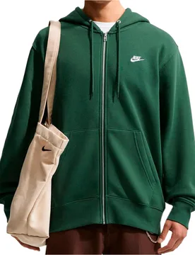 M nk club bb fz hoodie sudadera hombre Verde (L) - Nike - FashionsVida
