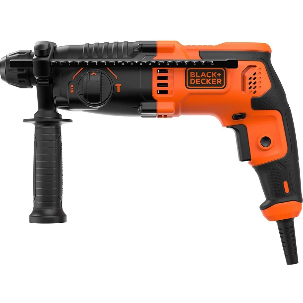 Martillo Eléctrico a red SDS-Plus 3 Modos 650 W con Maletín - BLACK+DECKER - FashionsVida