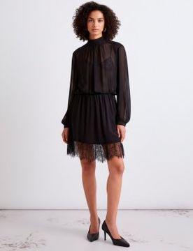 Para mujer. 2613221191200 Vestido Mllrivetto (40), Fiesta, Viscosa, Manga larga
