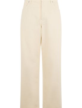 Compass Cotton Straight Pants