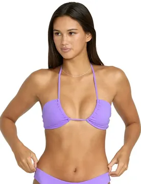 Haut De Bikini Simply Seamless Halter Bandeau Purple Passion M