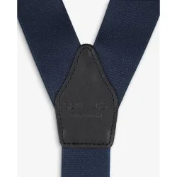 Tirantes de hombre con diseño elástico y estampado de rayas
