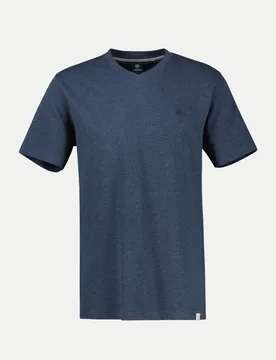 Lerros Basic T-shirt Blau L - Lerros - FashionsVida