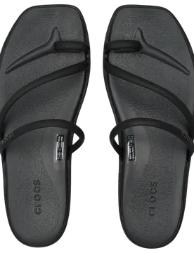Miami Damen Flip-Flops und Sandalen - Schwarz - Größe 41-42 - Plastic/Polycarbonate Black 41-42 - Crocs - FashionsVida