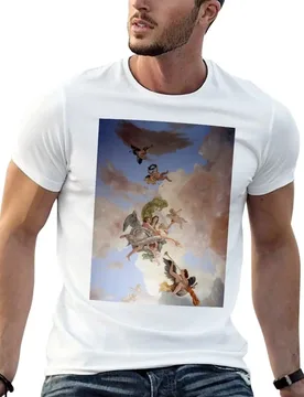 Renaissance Angels and Clouds T-Shirt cotton t shirt pack funny t shirts dark humor man t shirts for men casual T-shirt - Aliexpress - FashionsVida