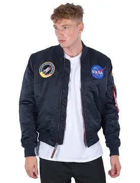 Industries Veste Ma-1 Vf Nasa Rep.Blue L