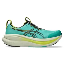Gel-nimbus 28 Tr Running Shoes Aurora Green / Black UK 7.5 Men