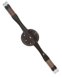 Prestige Sattelgurt A52 RP Jump, elastisch, schwarz 125cm