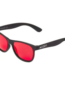 Lunettes De Soleil Foolish Matt Black / Red CAT3 Homme