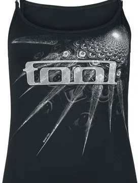 Top - Spectre Spikes - S bis XXL - für Damen - Größe XL - schwarz - EMP exklusives Merchandise! - Frauen - female - Tool - FashionsVida