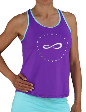 Cercle Sleeveless T-shirt Viola S - Endless - FashionsVida