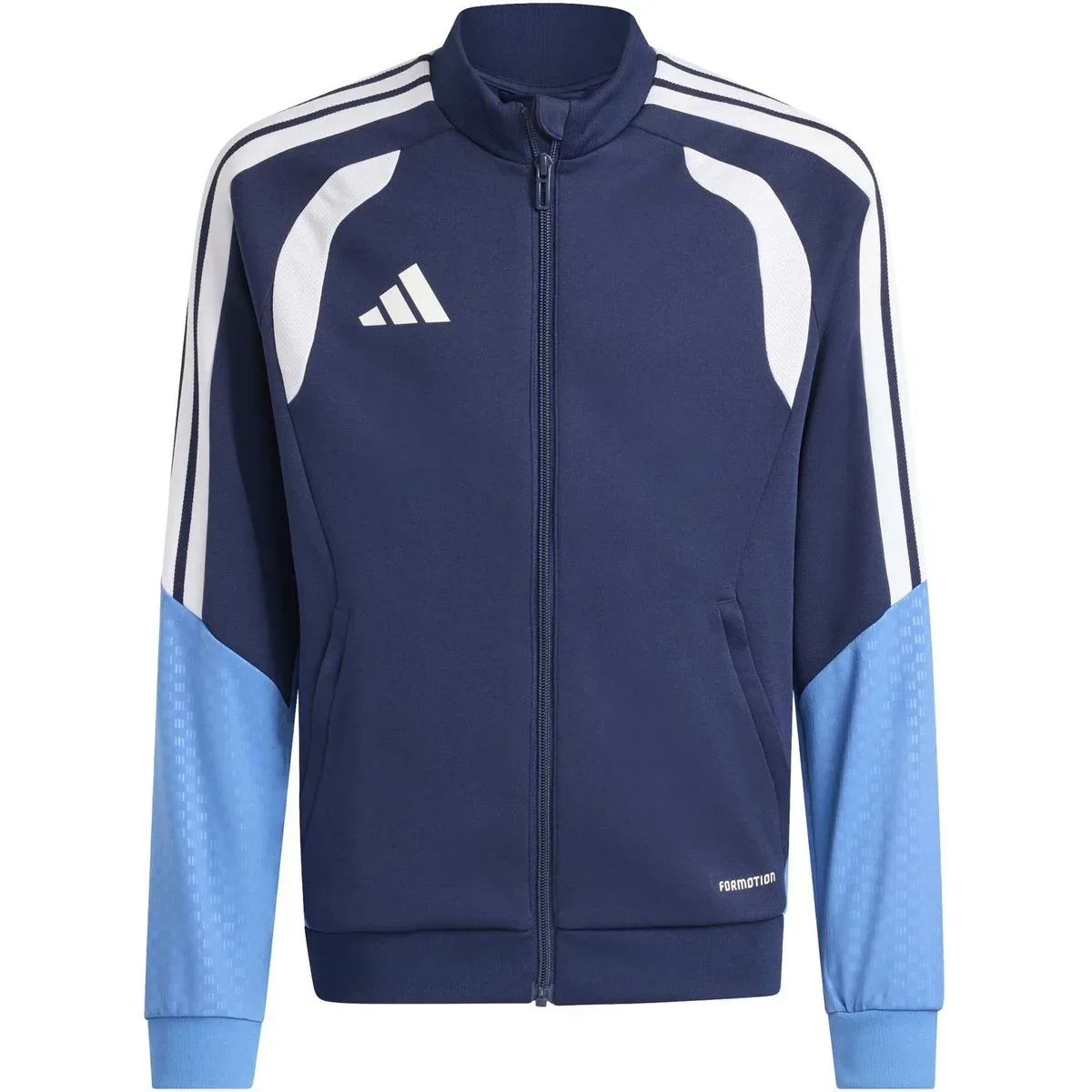 Tiro 26 Competition Training Kinder Rollkragenpullover, blau 164 - Adidas - FashionsVida