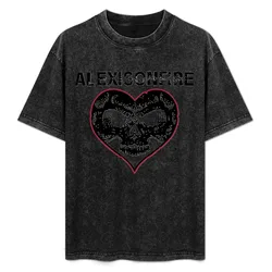 Alexisonfire skull (Black Version) Classic T-Shirt Anti-Pilling Casual T-Shirt