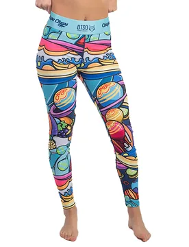 Leggings Chupa Chups Space Multicolour S - OTSO - FashionsVida