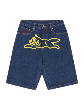 Running Dog Denim Shorts - Indigo