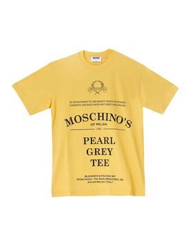 Moschino T-shirt Grigio Perla