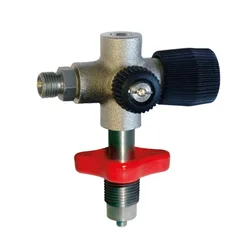 Valvola Del Serbatoio Di Immersione Din Without Pressure Gauge Cross Fill 200 Bar