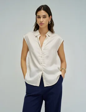 Blusa con estampado de mujer - Salsa Jeans - FashionsVida