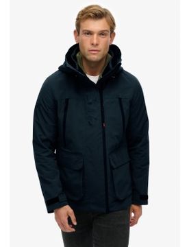 Para hombre. M5012240A Chaqueta Colour Block Windbreaker (S), Casual, Poliéster, Marino