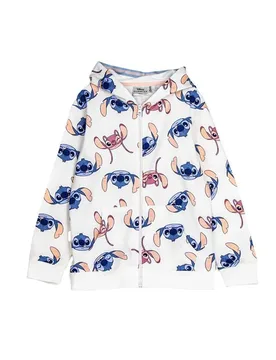 Felpa Con Zip Terry Stitch Up Francese - Cerda Stitch - FashionsVida