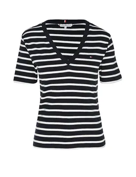 T-shirt bleu marine XL - Tommy hilfiger - FashionsVida