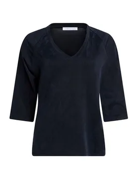 CARACTÈRE T-shirts Damen Nachtblau L,M,S,XL Damen - Caractere - FashionsVida