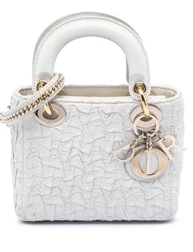 Mini Wavy Crinkled Lambskin Lady - Dior - FashionsVida