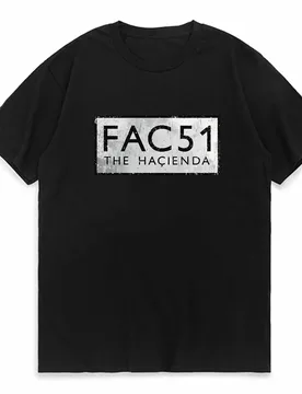 Fac 51 The Hacienda Club Factory UFO Roswell Records New Order Vintage Washed T-Shirt Men Comfortable Breathable Soft Tee - Aliexpress - FashionsVida