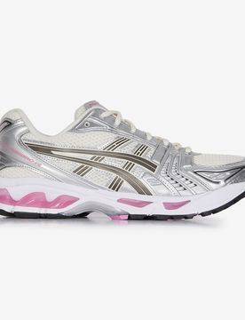 Gel-kayano 14 blanc/argent/rose 41,5