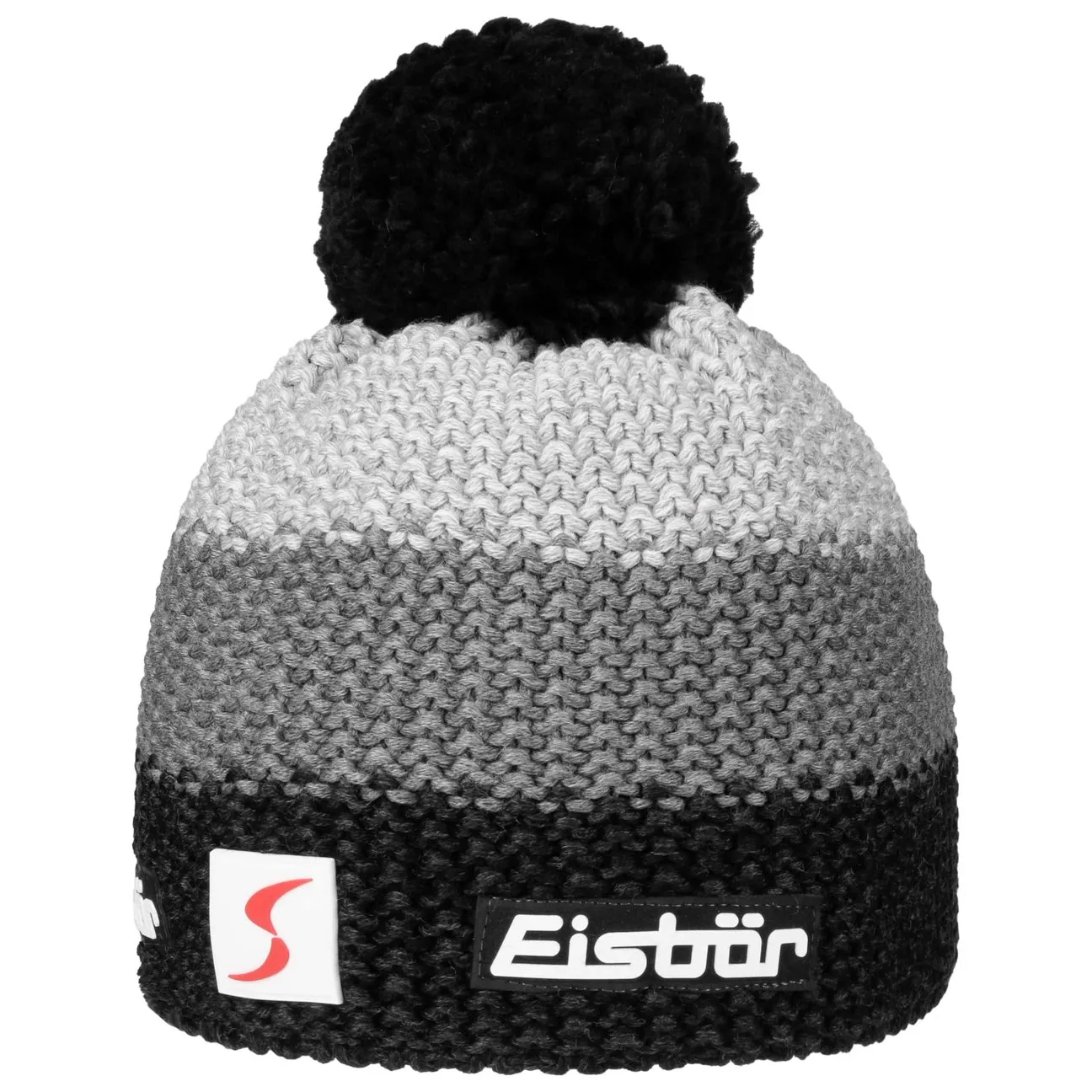 Star Skipool Kids Beanie Hat by - black-grey - Herren - Size: One Size - Eisbär - FashionsVida