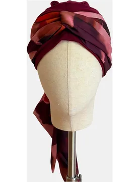 Turbante PRETTY cabeza 100% bamboo, Palas largas - Belleturban - FashionsVida