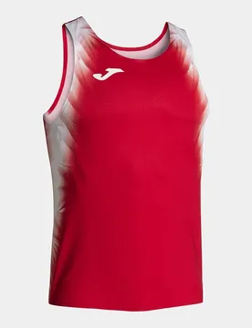 Maglietta Senza Maniche Elite Xi Red / White XL